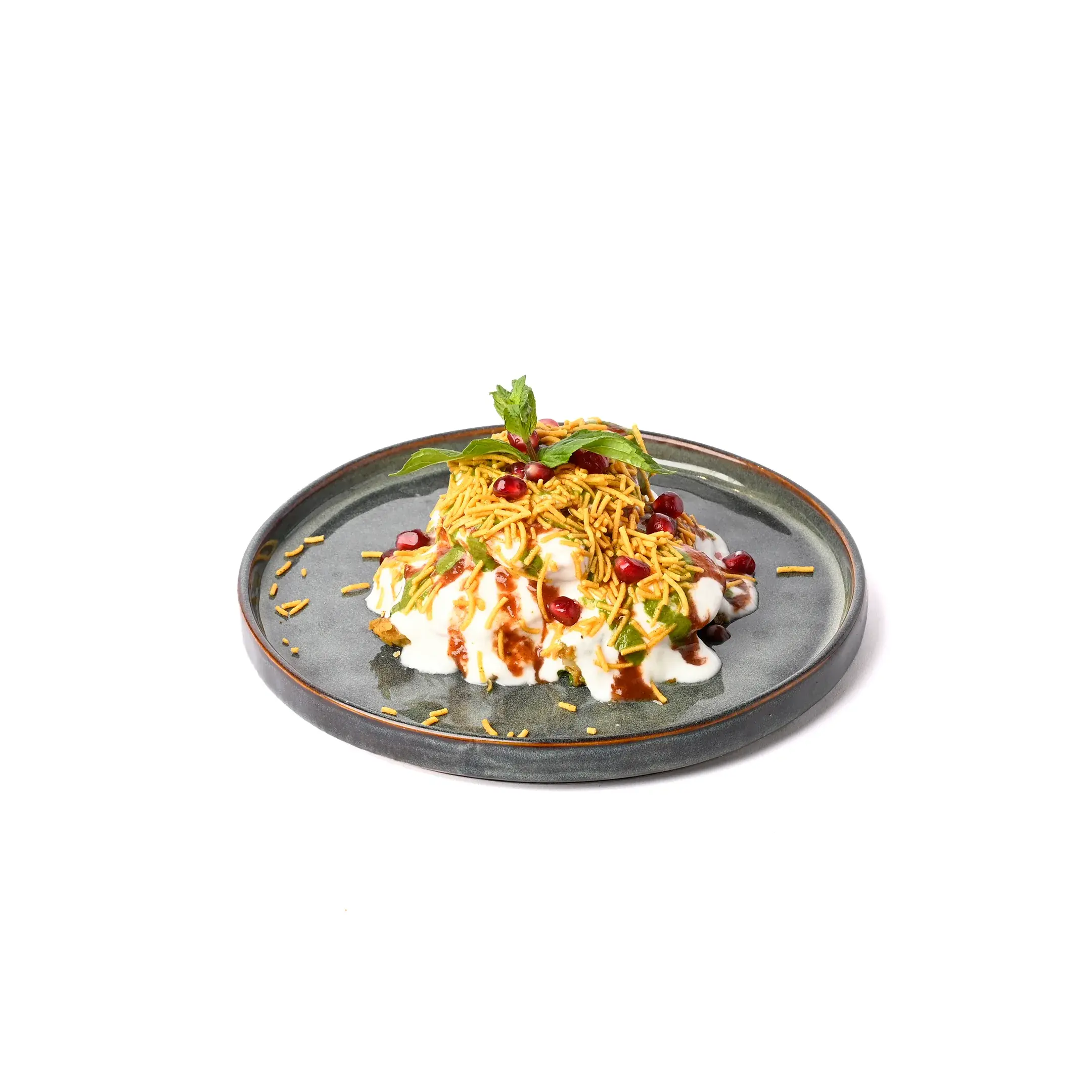 Samosa Chaat at Urban Grill Restaurant