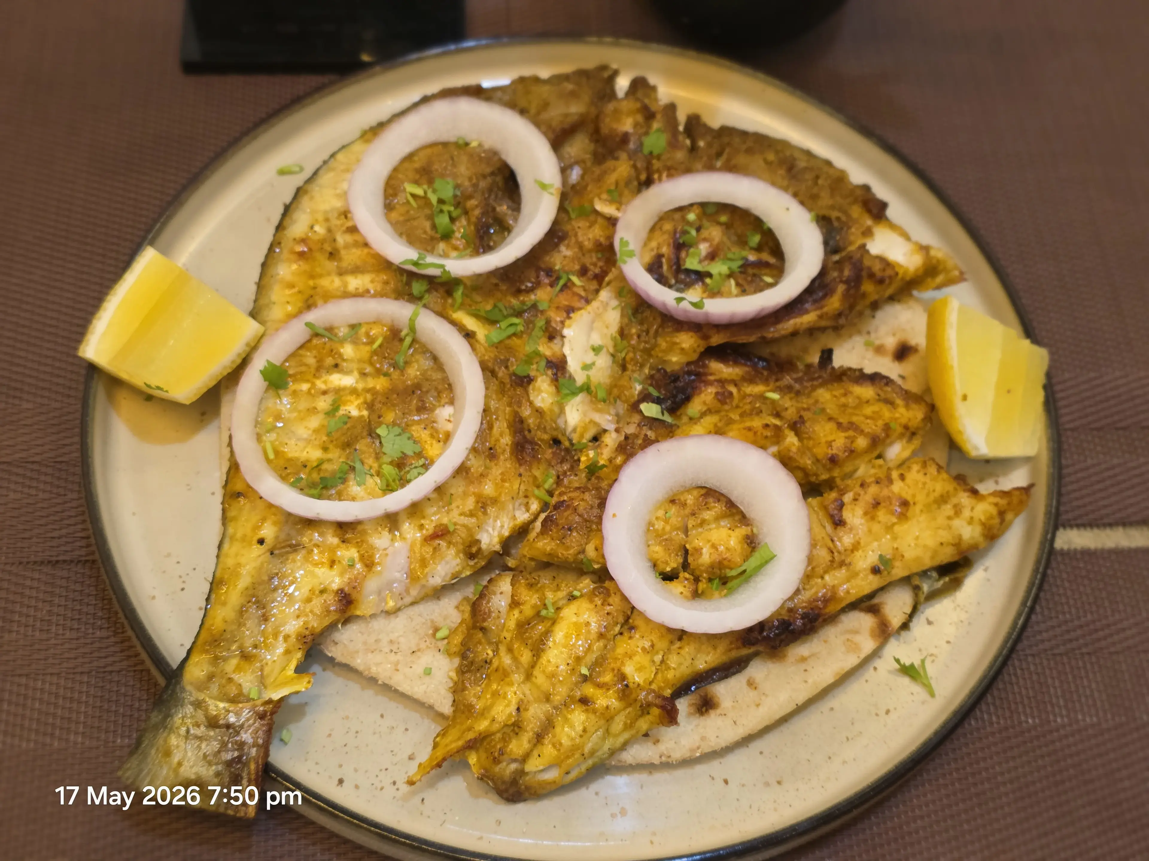 Grill Fish at Urban Grill Restaurant