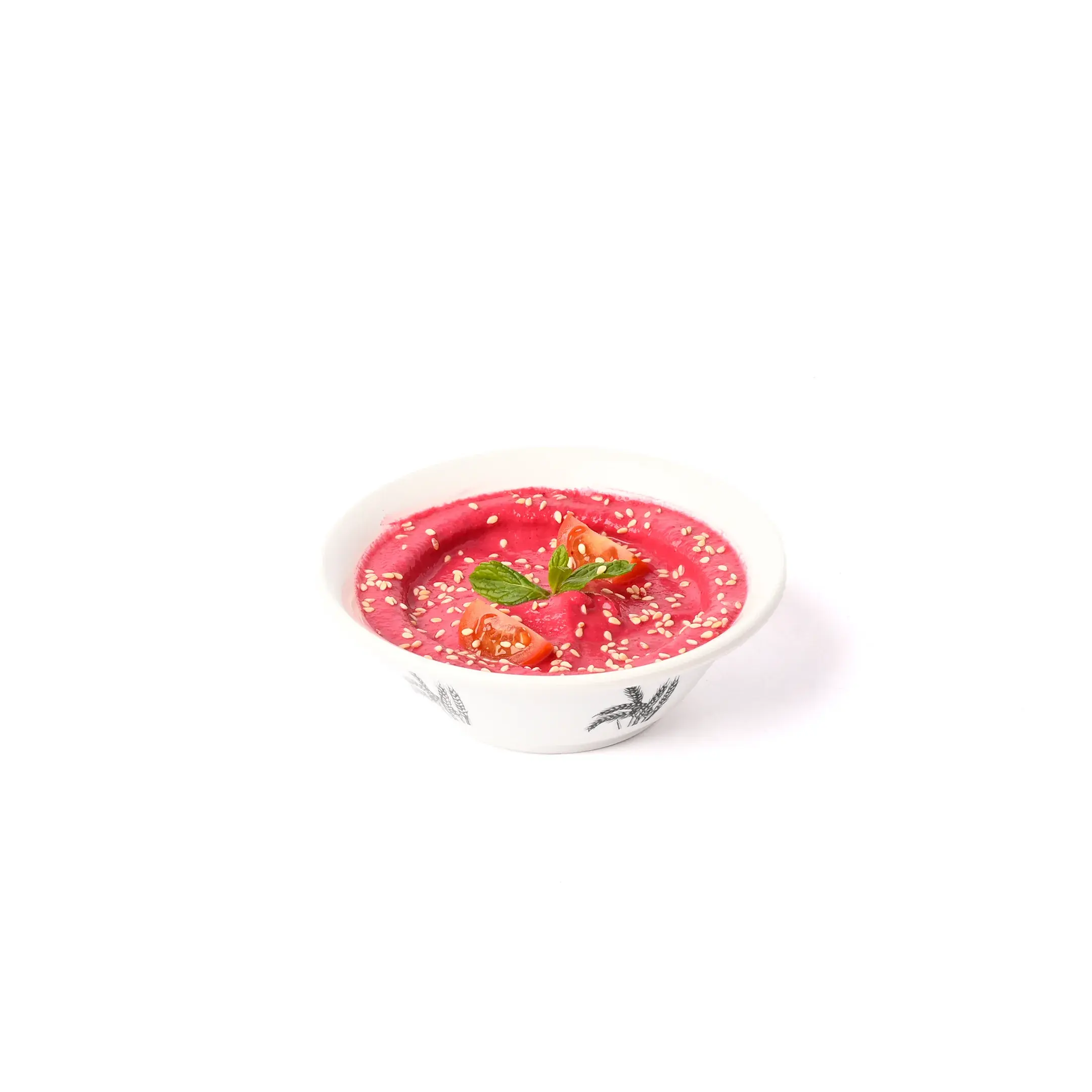 Beetroot Hummus at Urban Grill Restaurant