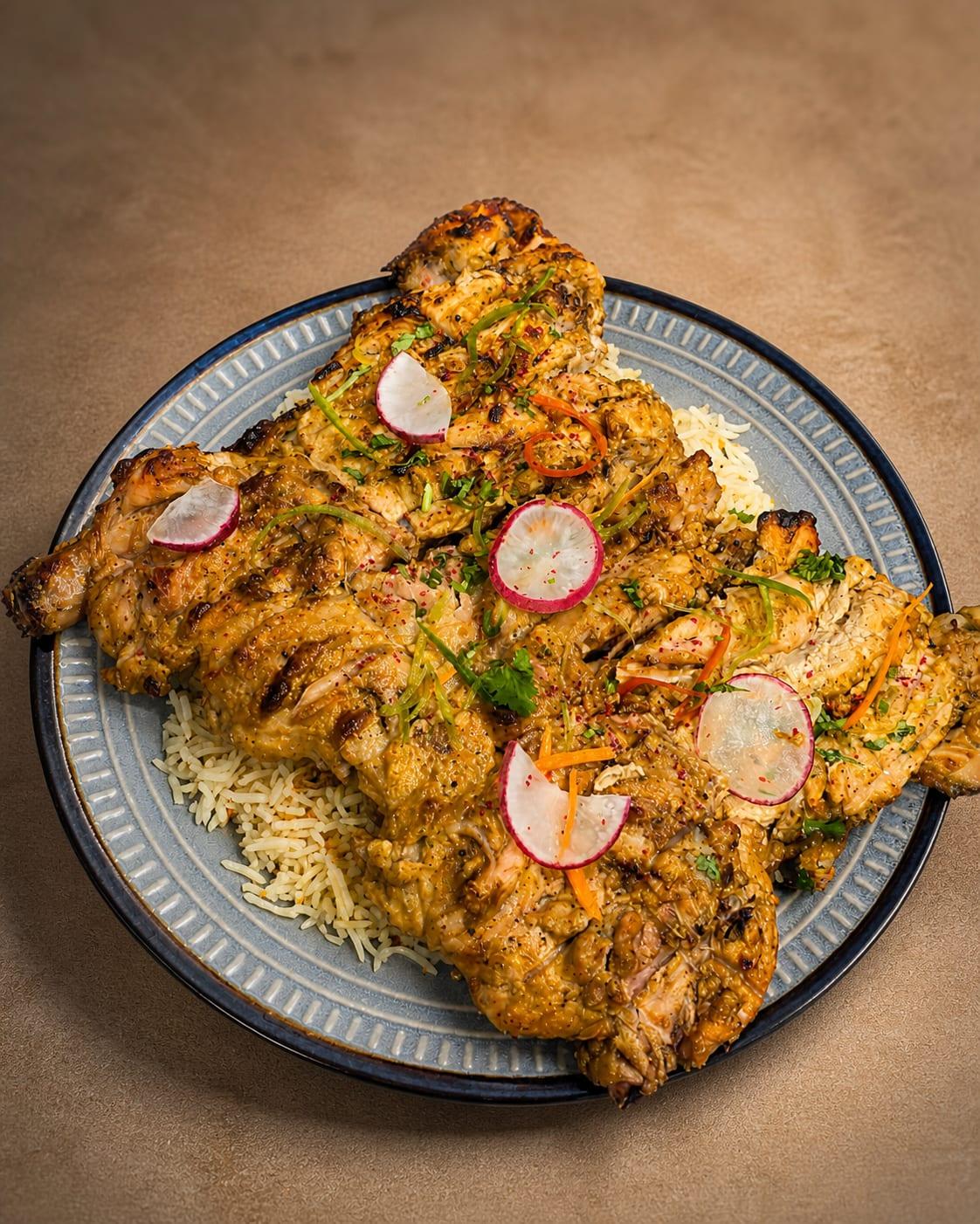 Al Faham Chicken With Rice at Urban Grill Restaurant