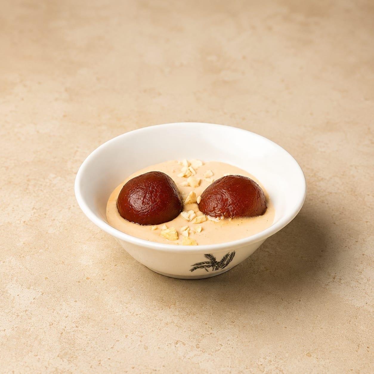 Gulab Jamun with Rabdi at Urban Grill Restaurant