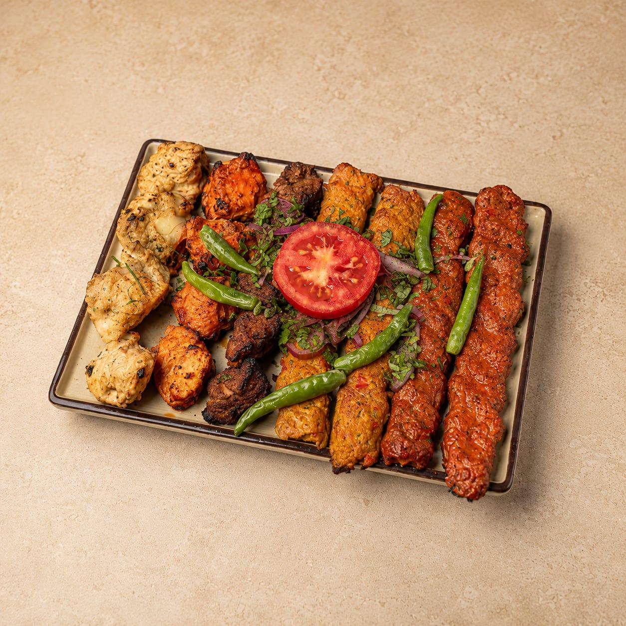 Arabic Mix Grill Platter at Urban Grill Restaurant