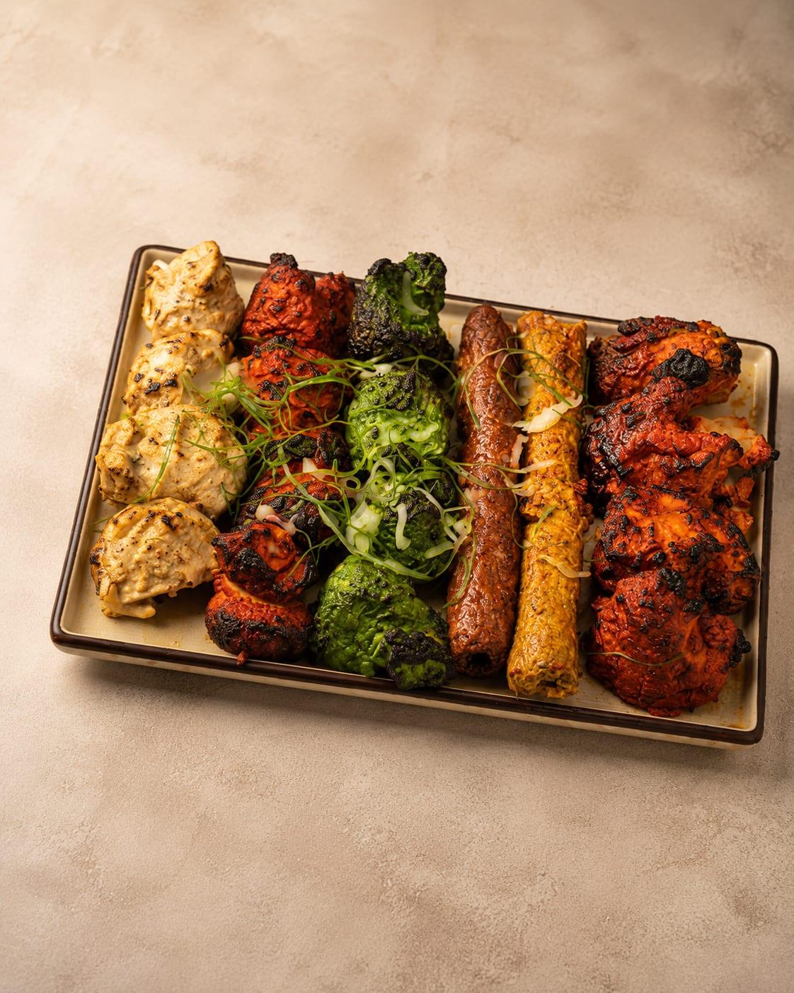 Tandoor Mix Grill Platter at Urban Grill Restaurant