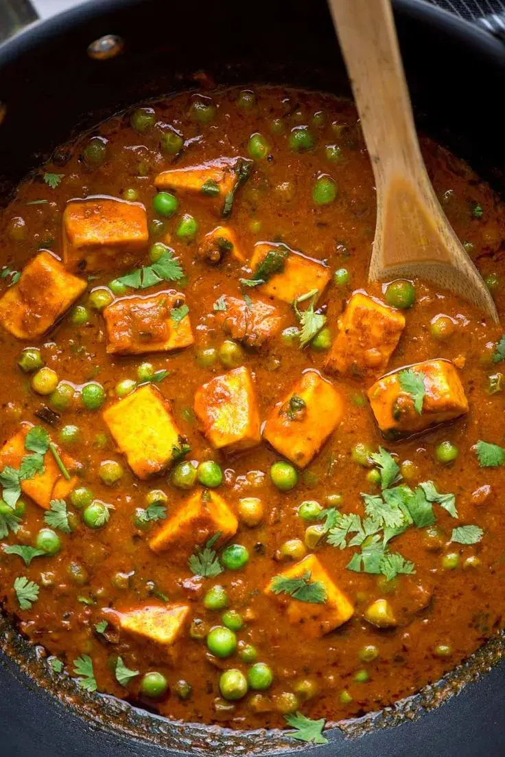 Matar Paneer at Urban Grill Restaurant
