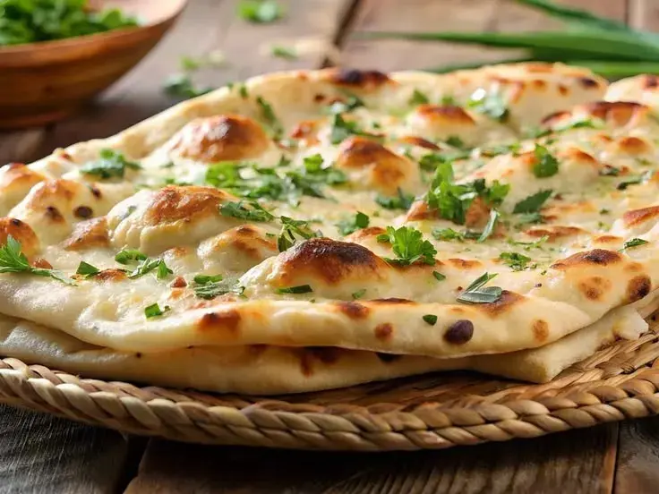 Garlic Naan at Urban Grill Restaurant